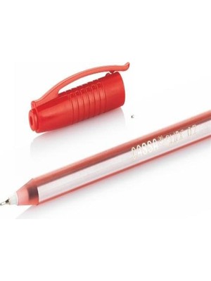 Kitabevimden Cassa Tükenmez Kalem Slide 0,7 mm Kırmızı 8740 (50 Li)