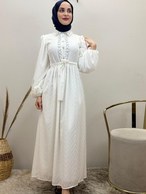 JOOQSTORE Taş Detaylı Elbise