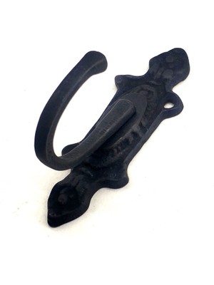 Zenvia Antika Tarz Dekoratif Pirinç Perdelik Askı - Oksit