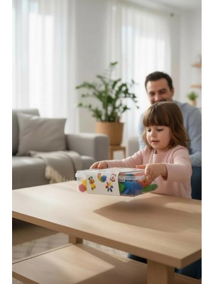 Gökkuşağı Çakıl Taşları Montessori Materyali