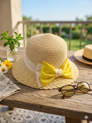 Şapkacımadam Kadın Hasır Şapka