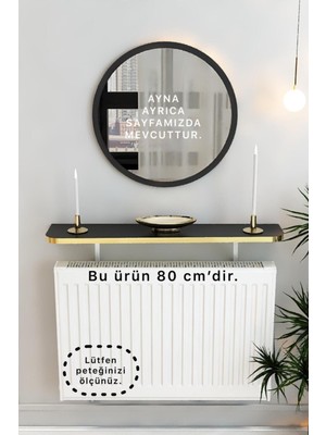 Feyza Design Yüksekliği 10 cm Genişliği 80 cm Oval Kesim Dresuar