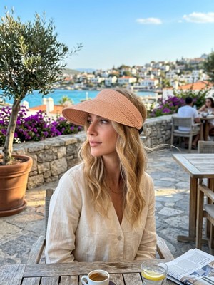 Şapkacımadam Kadın Hasır Siperlik