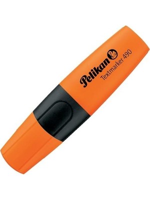 Pelikan 490 Turuncu Fosforlu Kalem 10 Adet Yazılı Notlar İçin Özel İşaretleme