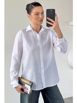 Gülseli Kadın Basic Salaş Gömlek P-00020933