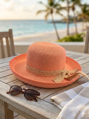 Şapkacımadam Kadın Hasır Şapka