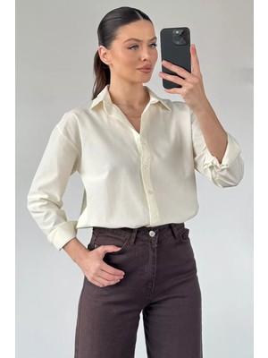 Gülseli Kadın Basic Salaş Gömlek P-00020933