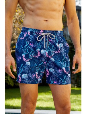 Ayyıldız 1845-SS Erkek Lacivert Deniz Şortu