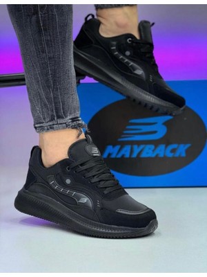 Mayback. Erkek Konforlu.iç Taban Yazlık  Bağcıklı Sneaker Spor Ayakkabı