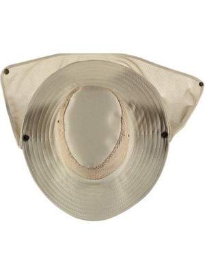 morstore Fileli Ense Korumalı Fötr Şapka(Arka Kısmı Fileli )