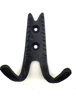 Zenvia Antika Tarz Dekoratif Pirinç Kurt Askı - 75X70 Mm, Oksit