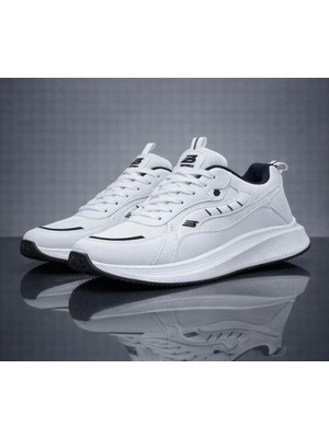 Mayback. Erkek Konforlu.iç Taban Yazlık  Bağcıklı Sneaker Spor Ayakkabı