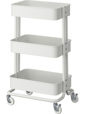 IKEA Raskog Beyaz Servis Arabası