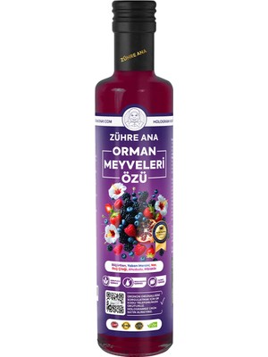 Zühre Ana Orman Meyveleri Özü 640 gr Türkiye Menşeli Doğal Lezzet Karışımı