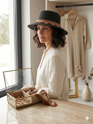 Şapkacımadam Kadın Hasır Şapka