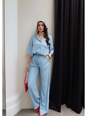 Esra Helvacı Gömlek Pantolon Takım