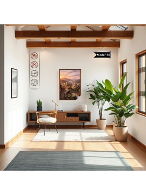 Akıllı Kağıt Türkiye Iller Tablo - Poster Bolu (Model-50)