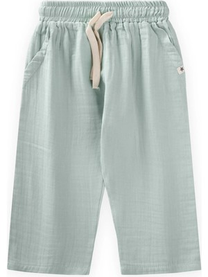 Cigit Müslin Pantolon 1-7 Yaş Mint Yeşili