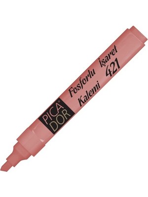 Kitabevimden Picador Pastel Hıghlıghter Kalem (10 Lu) -Kutu Pastel Turuncu 421