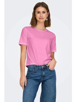 Jdy Jdyrex % 100 Pamuk Regular Fit Yuvarlak Yaka T Shirt Bayan T Shirt 15344612