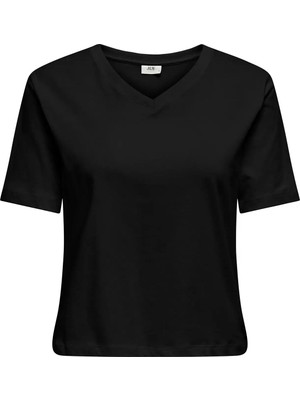 Jdy Jdyrex % 100 Pamuk Regular Fit V Yaka T Shirt Bayan T Shirt 15352294