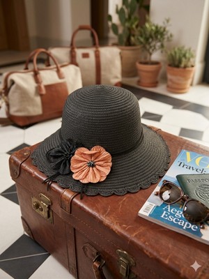 Şapkacımadam Kadın Hasır Şapka