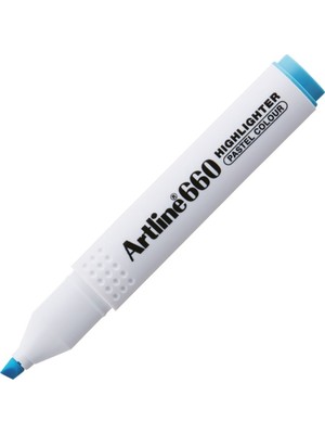 Kitabevimden Artline Fosforlu Kalem Kesik Uç 1,0-4,0 mm Pastel Mavi (12 Adet) 660