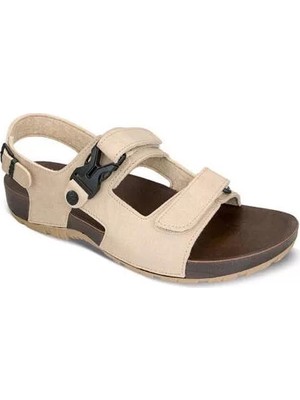 Ceyo 9826-2 Camel Ortopedik Erkek Sandalet