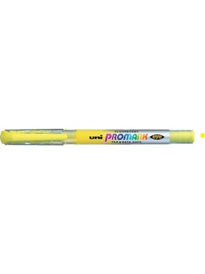 Kitabevimden Uni-Ball Fosforlu Kalem ( 12 Adet ) Promark Eye Cep Tipi Sarı USP-105