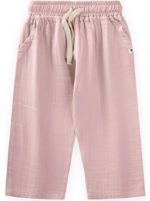 Cigit Müslin Pantolon 1-10 Yaş Pudra Pembe