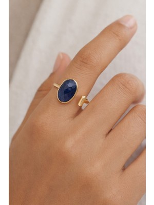 Feyz Tasarım Feyz Lacivert Işık Yüzük