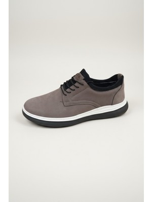 Modayak Ata M510 Kum Hakiki Deri Eva Taban Bağcıklı Günlük Erkek Ayakkabı