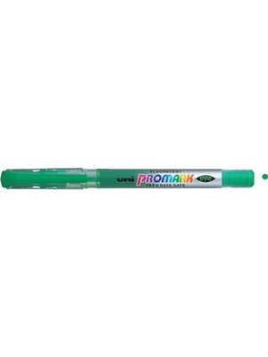 Kitabevimden Uni-Ball Fosforlu Kalem ( 12 Adet ) Promark Eye Cep Tipi Yeşil USP-105