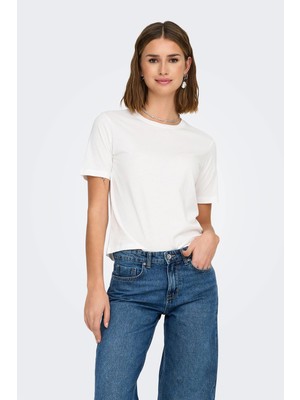 Jdy Jdyrex % 100 Pamuk Regular Fit Yuvarlak Yaka T Shirt Bayan T Shirt 15344612