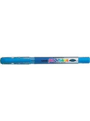 Kitabevimden Uni-Ball Fosforlu Kalem ( 12 Adet ) Promark Eye Cep Tipi Açık Mavi USP-105