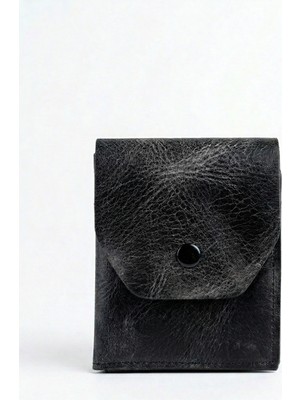 Hakiki Crazy Deri Cüzdan Yüksek Nakit Kapasiteli