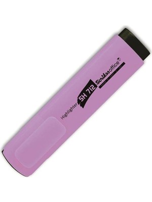 Kitabevimden Scrikss Fosforlu Kalem Pastel Lila (12 Li) Sh 712