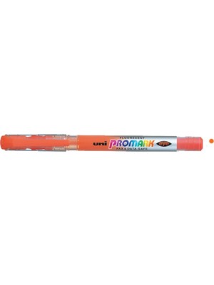 Kitabevimden Uni-Ball Fosforlu Kalem ( 12 Adet ) Promark Eye Cep Tipi Turuncu USP-105