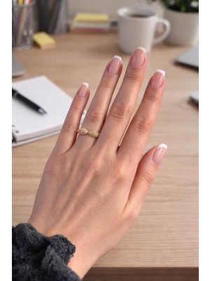 New Obsessions Ayarlamalı Badem Yüzük