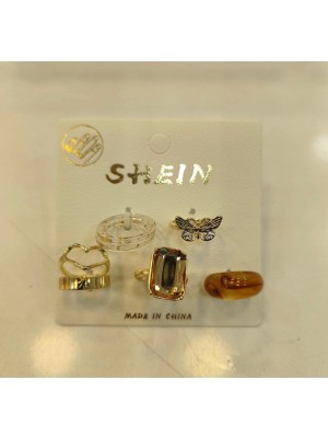 Vipfoni Ayarlanabilir Karışık Eklem Çoklu Yüzük Seti -M8