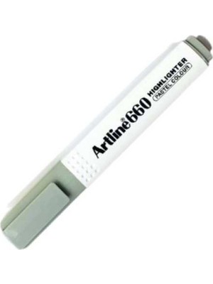 Kitabevimden Artline Fosforlu Kalem Kesik Uç 1,0-4,0 mm Pastel Grey EK-660N