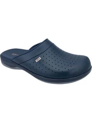 Ceyo 9846-1I Lacivert Sabo Ortopedik Erkek Terlik