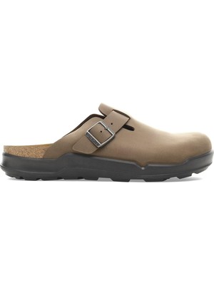 Birkenstock Boston Ct Leoi Önü Kapali Kahverengi Erkek Terlik