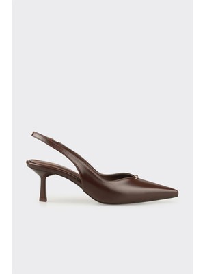 Elle Kahve Kadın Klasik Ayakkabı