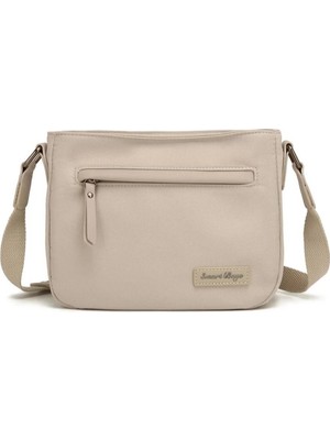 Smart Bags Kadın Çapraz Postacı Çanta Su Geçirmez Çok Gözlü Hafif Premium Günlük Çanta 3324