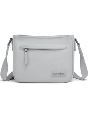 Smart Bags Kadın Çapraz Postacı Çanta Su Geçirmez Çok Gözlü Hafif Premium Günlük Çanta 3324