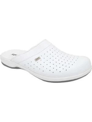 Ceyo 9846-1, Beyaz Sabo Ortopedik Erkek Terlik