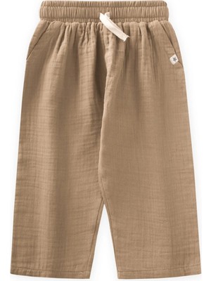 Cigit Müslin Pantolon 1-10 Yaş Camel
