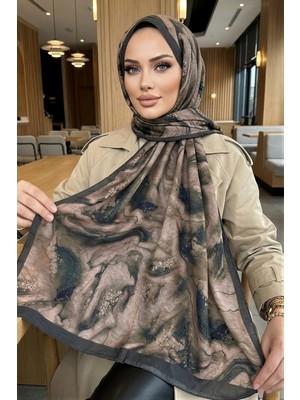 İmaj Butik Kahverengi Ipekhan Seren Şal