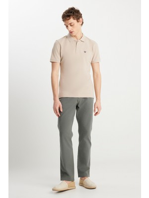 Wrangler Pamuklu Esnek Regular Fit Normal Bel Pantolon Erkek Pantolon W1218646 300